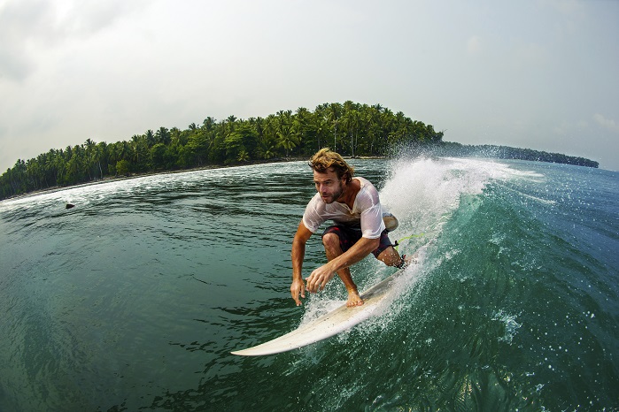 Surfboard made with Sicomin’s GreenPoxy products range. © Sicomin  